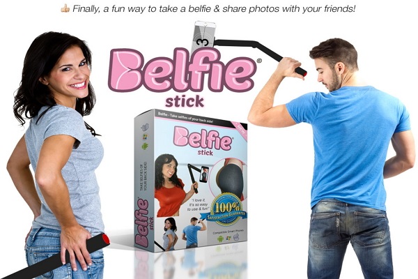 具有藍牙功能的美臀神棍「Belfie stick」。﹝圖片來源/Belfie stick﹞