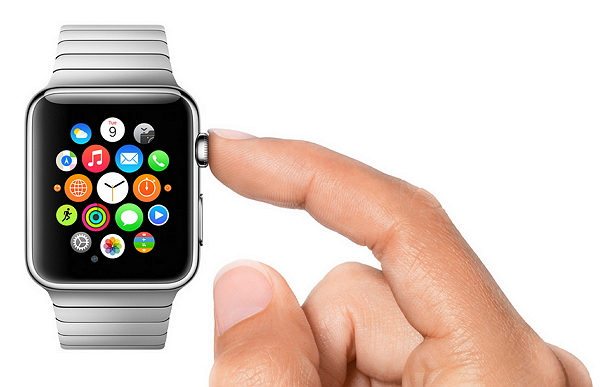 Orbis測邊也會有如同 Apple Watch 的數位錶冠。(Apple官網)