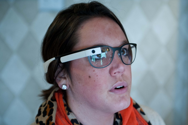 紅極一時的Google Glass將在19日下架停售。(法新社)