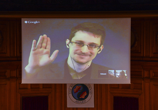 流亡俄羅斯的美國國家安全局(NSA)承包商前雇員史諾登(Edward Snowden)。(圖片來源/法新社)