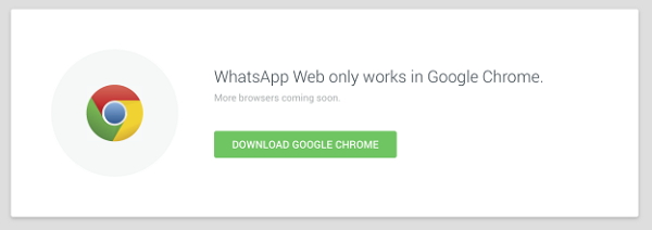 使用者必須使用 Google Chrome 才能使用。