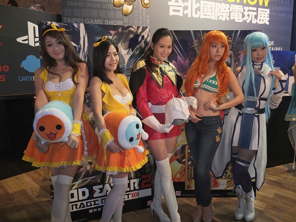 2015年台北國際電玩展,日本萬代南夢宮首次出海,並選定台北國際電玩展為第一站,將展出海賊王、火影忍者、七龍珠等原創腳色人物(IP)。(記者陳炳宏攝)