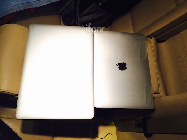 機身上的 Apple LOGO 似乎跟以往不太一樣,不再採發光設計,而是如同 iPad 採拋光方式處理。