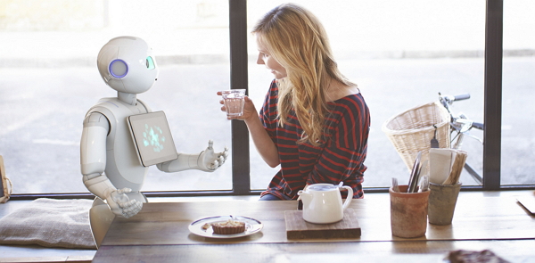 先前雀巢咖啡也表示,將引進由軟銀與Aldebaran Robotics共同研發、鴻海生產的Pepper機器人。(圖取自Aldebaran Robotics官方網站)