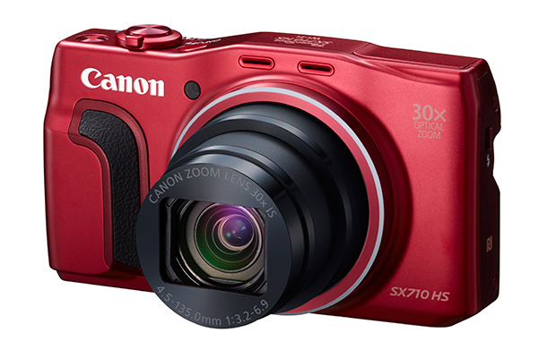 纖薄機身卻擁有 30 光學變焦的 Powershot SX710 HS