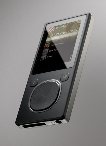Zune 原本想要分 iPod 的一杯羹,結果立馬被打趴...(美聯)