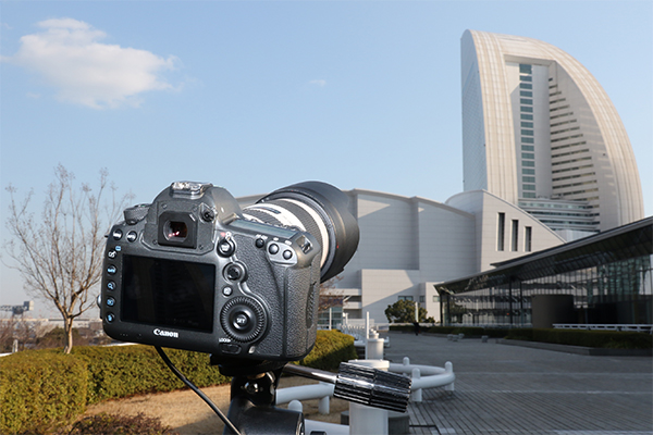 第三個則是拍攝隔壁的橫濱格蘭洲際大飯店