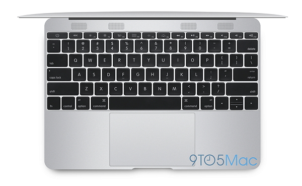 外界認為 12 吋 MacBook 將會集蘋果最新最優秀的技術於一機。(圖片來源/9to5Mac)