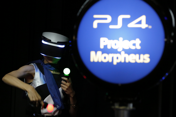 「Project Morpheus」搭配 PlayStation 4 原本就非常強大的遊戲實力,Sony 這次來勢洶洶啊!(彭博)