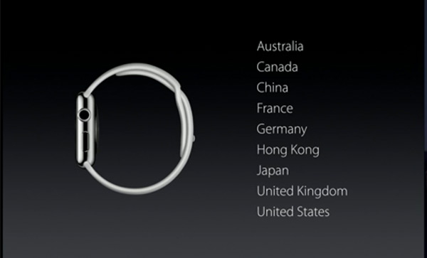 首批發售地區包括澳洲、加拿大、中國、法國、德國、香港、日本、英國、美國 9 個地區