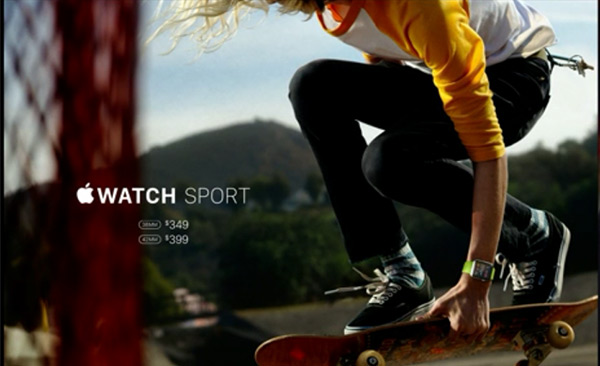 入門版本的 Watch Sport 售價由 349 美元起跳