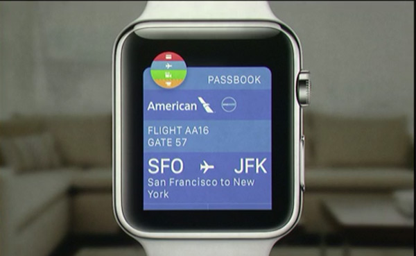 可用於登機的 Passbook 電子票證