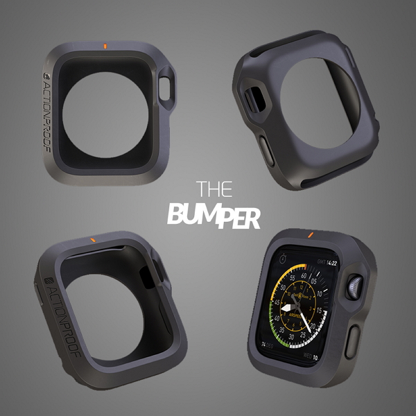 ActionProof宣稱能 360 度給予 Apple Watch 完整保護。(圖片來源/ActionProof)