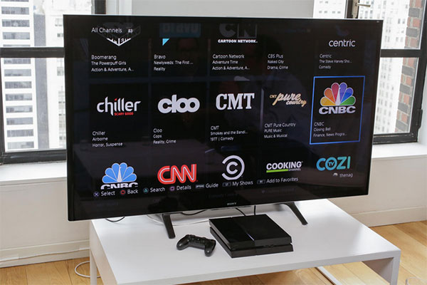 Sony 於 3 月 18 日正式發表 PlayStation Vue 電視串流服務。圖片來源:Cnet