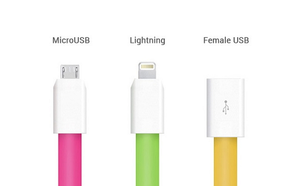 有 MicroUSB、Lightning 接頭、USB母座等形式可供消費者選擇。(圖片來源/Infinite USB)