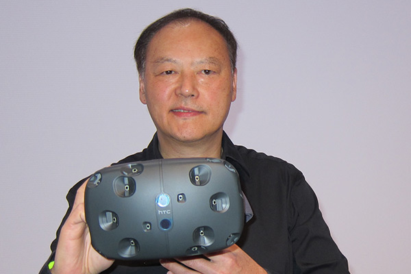 原任 CEO 周永明辭去職務,改任 HTC Future Development Lab 領導,本報記者王憶紅攝