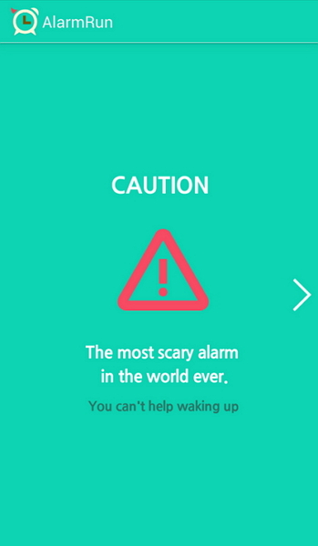 一開始APP還加註警語「注意!史上最危險的鬧鐘!讓你情不自禁想起床!」(圖片來源/Google Play)