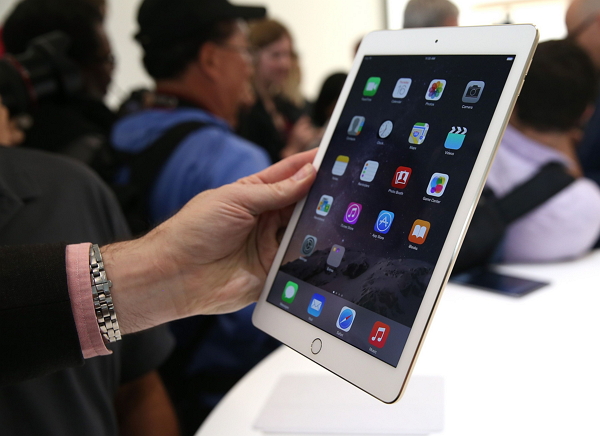 iPad Air 2 。(法新社)