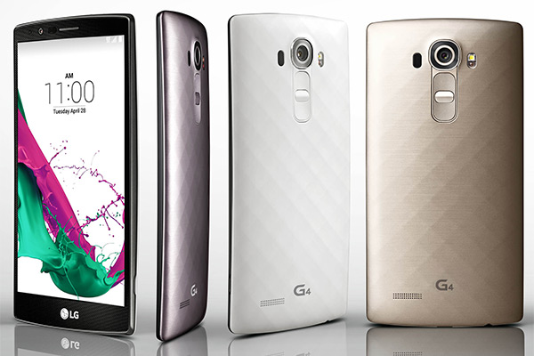 最新的 LG 旗艦 G4 採用 S808 處理器非頂級的 S810 處理器,圖片來源:LG