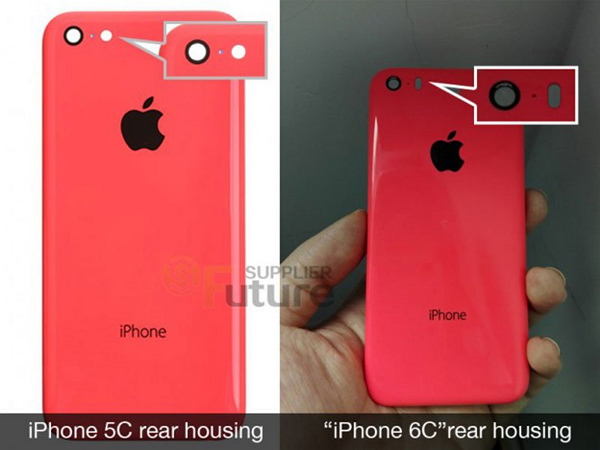 中國手機零件銷售網FutureSupplier之前也流出過iPhone 6c的照片,其閃光燈形狀從圓形變成橢圓形。(圖片來源/FutureSupplier)