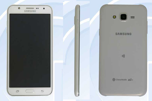 Samsung Galaxy J7（圖片來源／中國工信部網站）