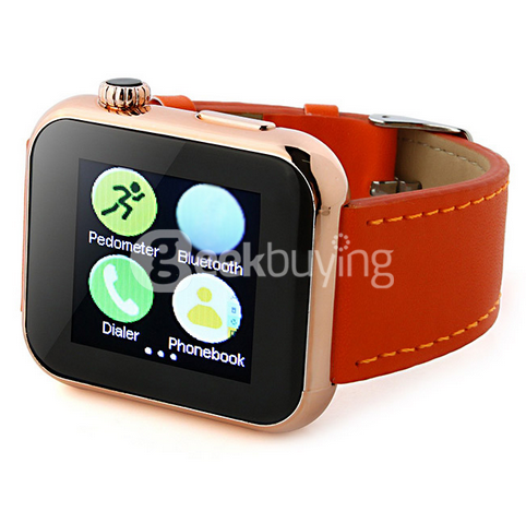 Atongm AW08 卻沒有心跳檢測功能,錶帶部分質感也遠不如 Apple Watch。
(圖片來源/Geekbuying)