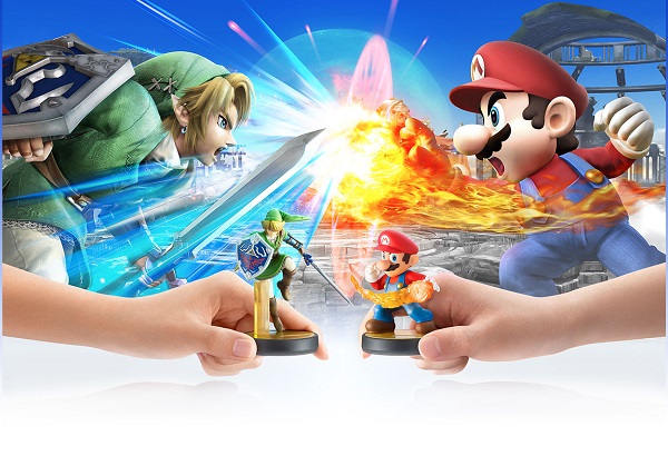 Amiibo 玩偶可接收或傳送特定檔案(圖/Nintendo)