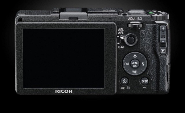 Ricoh GR II擁有3吋123萬畫素螢幕。(圖片來源/Ricoh)