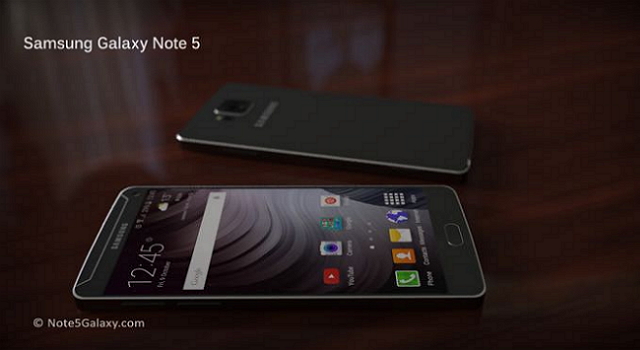 三星Galaxy Note 5 的概念圖(圖片來源/GeekyGadgets)