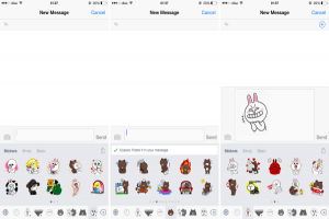 在 FB Messenger 用 LINE 貼圖!LINE 新推貼圖鍵盤 App 在 FB Messenger 用 LINE 貼圖!LINE 新推貼圖鍵盤 App