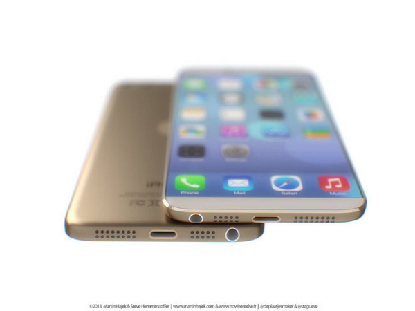 《AppleInsider》證實,蘋果的確在想要移除實體 Home 鍵,但卻同時也坦承將會面臨技術上的挑戰。圖為設計師Martin Hajek的iPhone 6概念圖。(圖片來源/Martin Hajek)