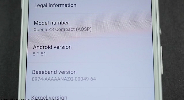 不過這款 Android M 是 Developer Preview 版,主要是透過 Android Open Source Project ( AOSP )來執行。(圖片來源/Sony)