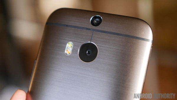 HTC One M8 採用雙鏡頭設計。(圖片來源/Android Authority)