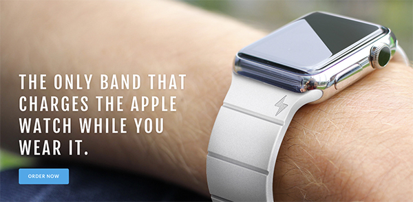 Apple Watch 電力不足的救星來了!Reverse Strap 錶帶可以延長 20 小時的使用時間!(圖片來源/擷取自 Reverse Strap 官方網站)