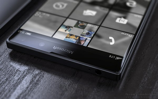 根據市場傳出的規格,設計師 Jonas Daehnert 就設計出一系列 Lumia 940 概念圖。(圖片來源/PhoneArena)