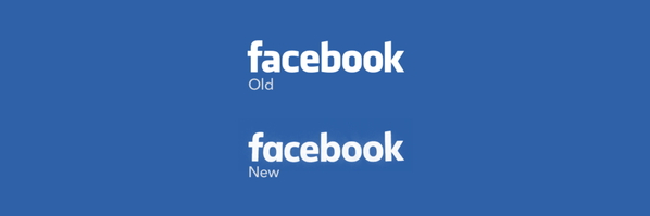 上週臉書才將「facebook」這一 logo 作了微調。(圖片來源/Twitter)
