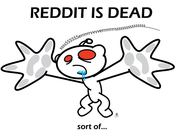 由於受到言論管制,Reddit 網友群起反抗(圖片來源/oEviLoInsidEo)
