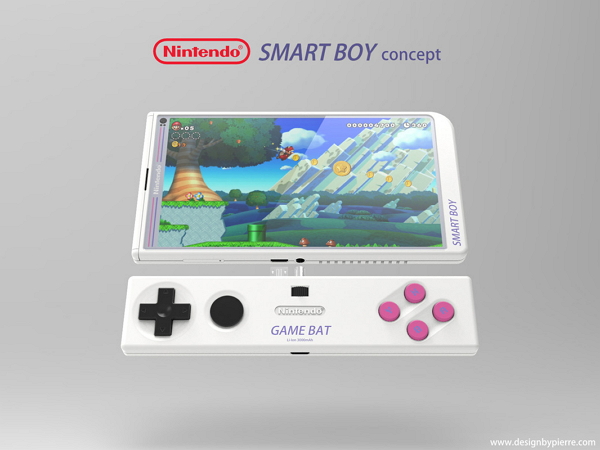 機身側邊結合專用的外接遊戲手把 Game Bat。(圖片來源/Pierre Cerveau)