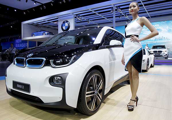 合作內容傳將以 i3 電動車為藍本打造 Apple Car(圖片來源/路透)