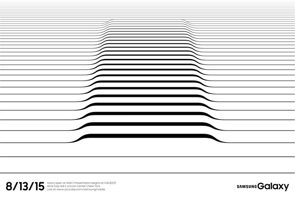Samsung 寄出 Galaxy 新機種發表會邀請函(圖片來源/PhoneArena)