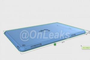 iPad mini 4 更薄了! 3D建模影像洩尺寸 iPad mini 4 更薄了! 3D建模影像洩尺寸