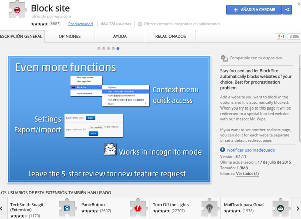 Chrome 擴充元件 Block Site 也是類似的軟體。(圖片來源/ Block Site)