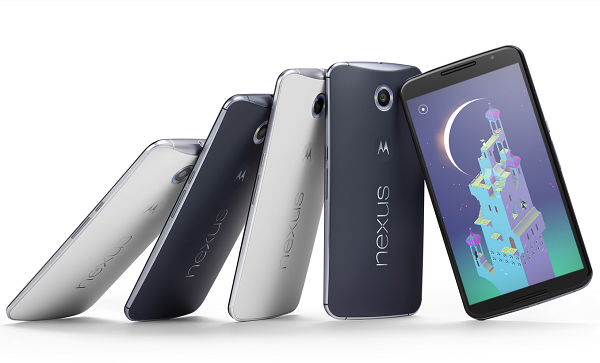2K螢幕手機:Google Nexus 6(圖片來源/Google)