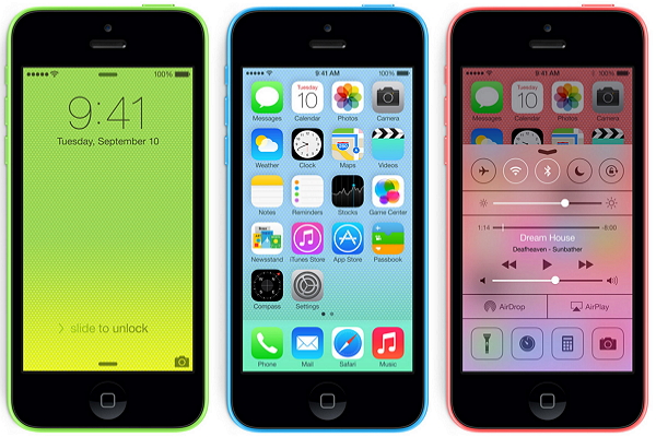 iPhone 5C 所使用的是 A6 處理器(圖片來源/9to5mac)