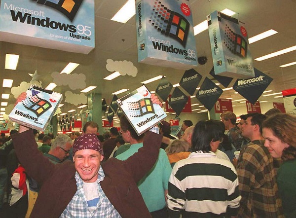 引領「開始」的時代Windows 95 系統20 周年經典回顧！ 自由電子報3C科技