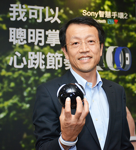 Sony Mobile Communications 總經理林志遠,認為 Sony SmartBand 2 將會有相當不錯的銷售表現