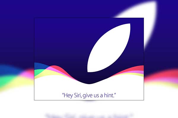 蘋果正式的邀請函已經發出(圖片來源/APPLE)