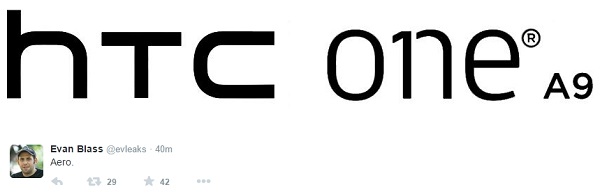 @evleaks 確認這款手機名為 HTC A9(圖片來源/PhoneArena)