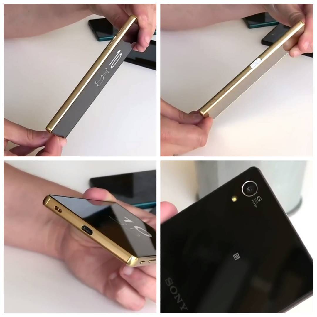 Xperia Z5 的各項外觀特寫(畫面來源/擷取自 Xperia blog 網站)