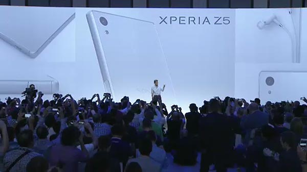 Sony CEO 平井一夫在德國柏林舉辦的 IFA 發表會發表這三款新機